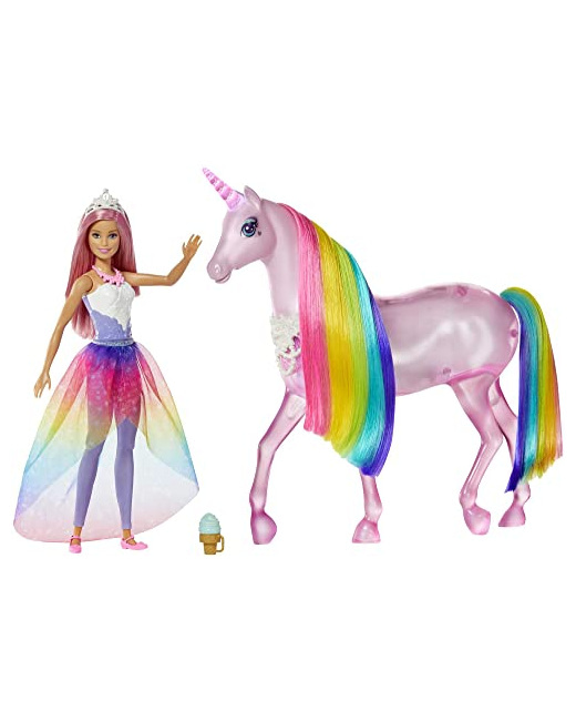Barbie - Dreamtopia - Licorne Lumières Magiques