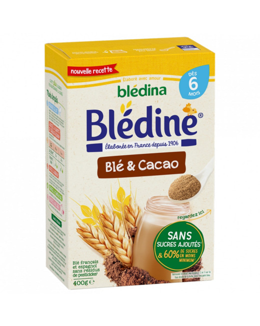 Cereales Bledine Blé et Cacao