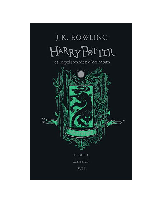 Livre Harry Potter Et Le Prisonnier D'Azkaban - Edition Serpentard