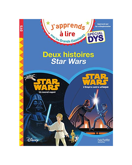 Disney - Spécial DYS (dyslexie) : 2 histoires Star Wars