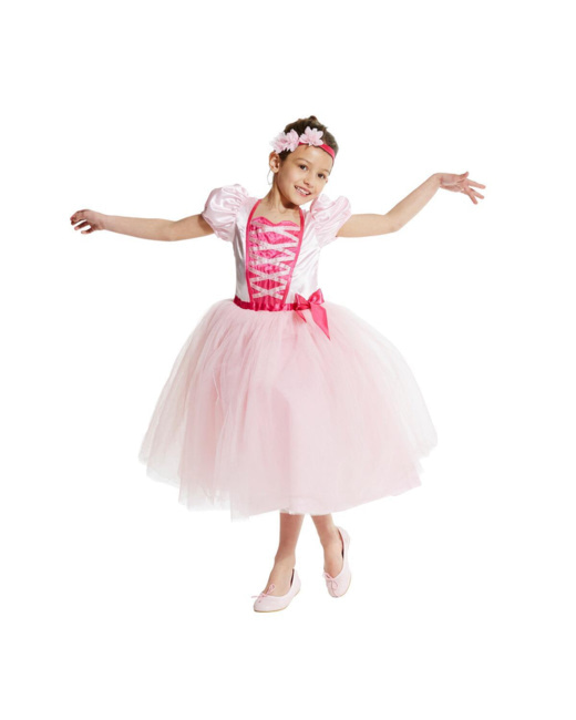 Déguisement ballerine rose poudré