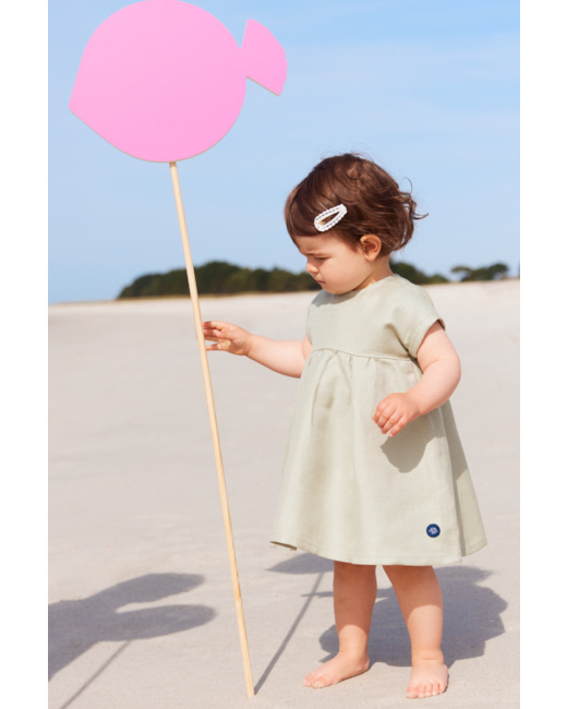 Robe Baby - lin et coton - Oyat