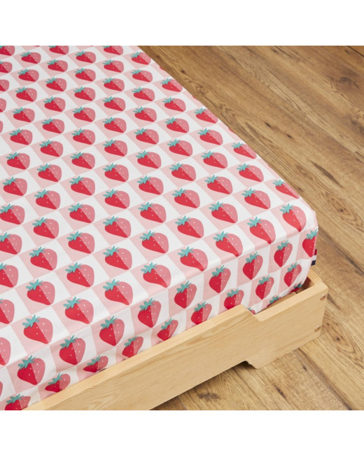 Drap-housse Fraises Ovale