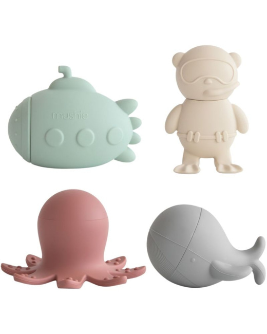 Lot de 4 jouets de bain Sealife