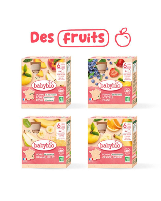 Pack gourdes fruits