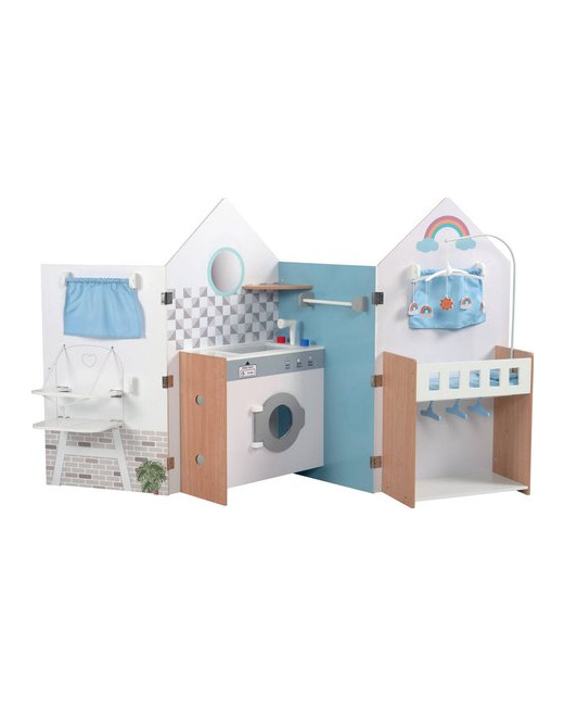 Ma jolie nurserie pliable 3 en 1 pour poupée