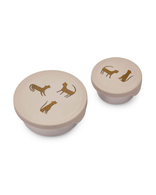 Coffret goûter Fiby - Leopard / Sandy