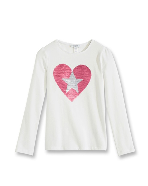 T-shirt à sequins magiques