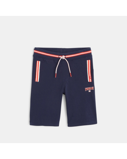 Bermuda en molleton FAIR PLAY 96 bleu garçon