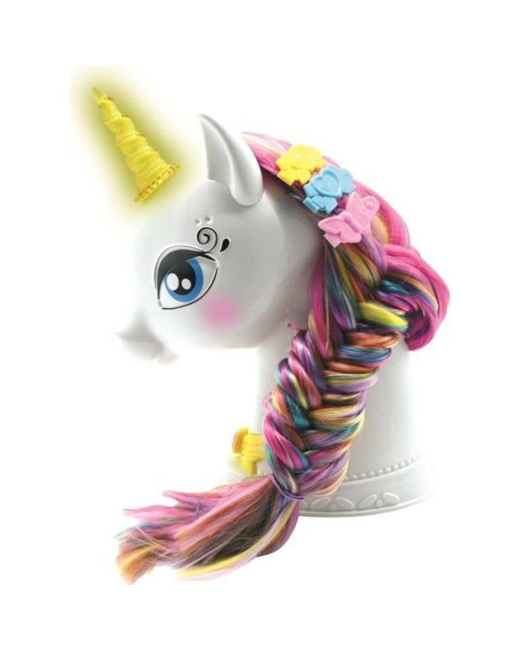 Ma tête à coiffer interactive Licorne