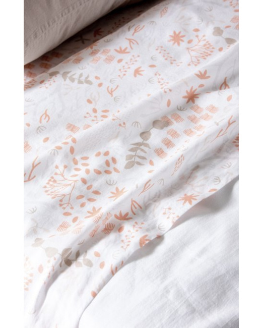 Drap plat Bébé Coton Bio Yukari Douceur