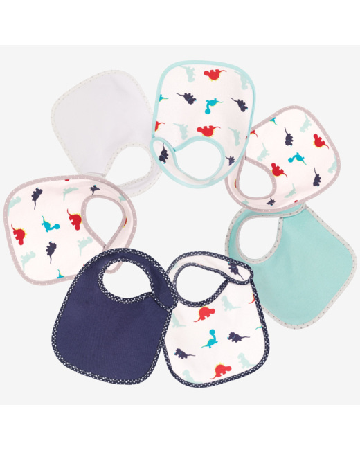 Lot de 7 bavoirs naissance