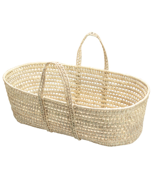 Couffin panier moise en fibre naturelle