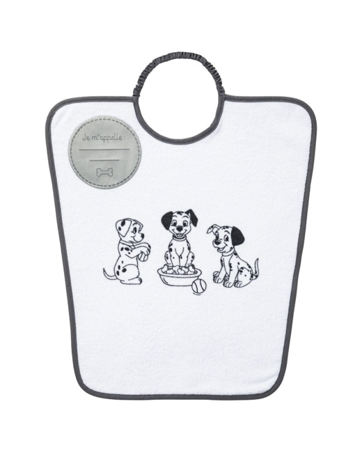 Bavoir maternelle prénom 101 Dalmatiens