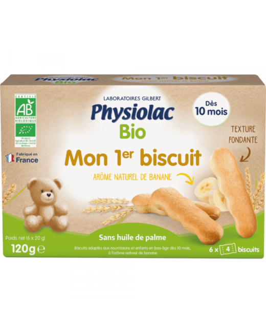 Biscuit Bio arôme naturel de banane