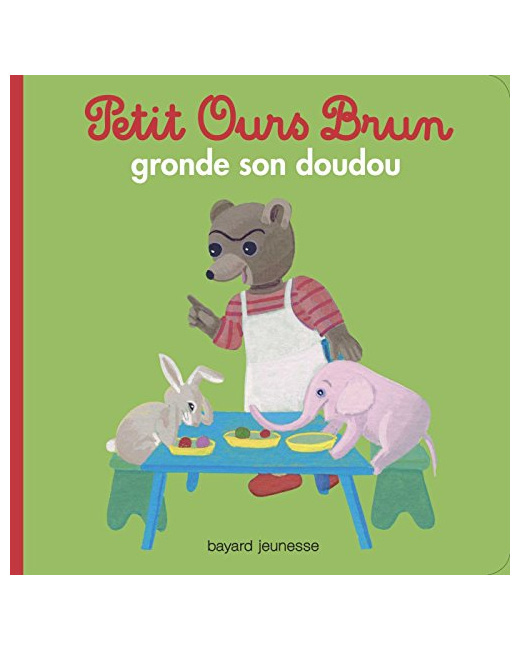 Petit Ours Brun gronde son doudou