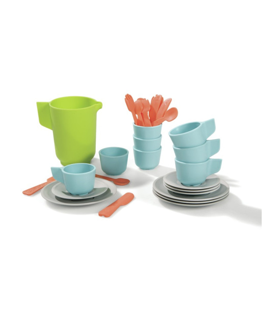 Dînette wescook bioplastique service repas pour 4 personnes