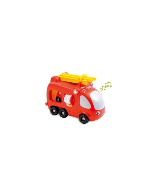 PLAYMOBIL Boîte de Rangement Pompiers - 23 L + Petite Boîte Compartimentée  - Rouge - Cdiscount Maison