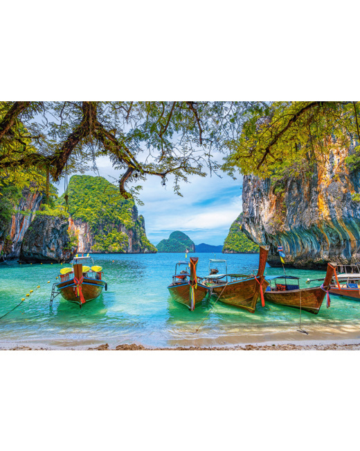 Puzzle Beautiful Bay in Thailand