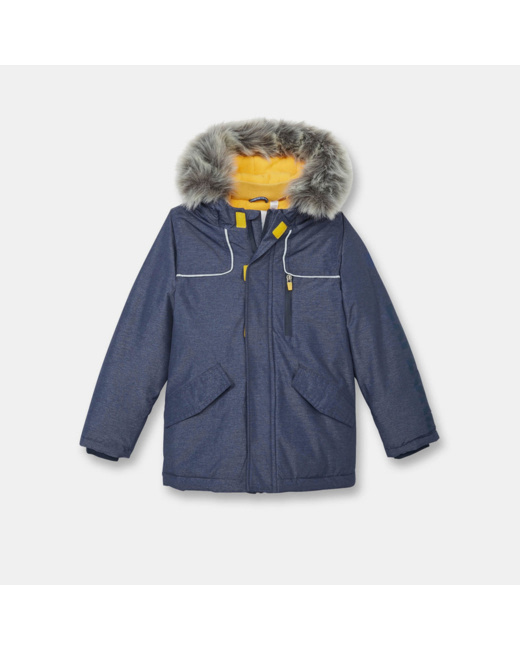 Blouson de ski bleu garçon