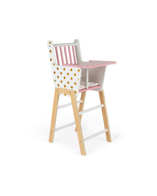 Chaise haute poupée Candy Chic
