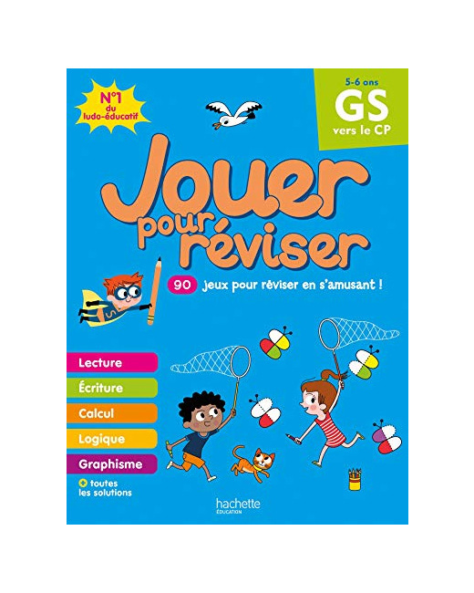Jouer pour réviser - De la Grande Section au CP - Cahier de vacances 2023