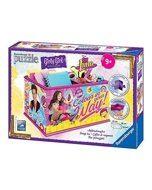 Puzzle - Boîte rangement - Girly Girl - Soy Luna - 216 pièces