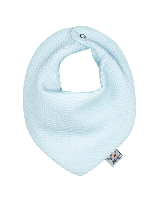 Bavoir bandana en nid d'abeille
