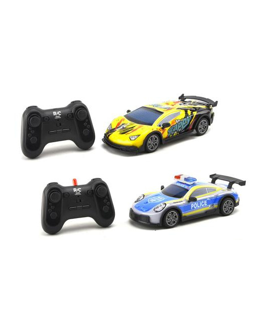 Voiture course poursuite radiocommandée