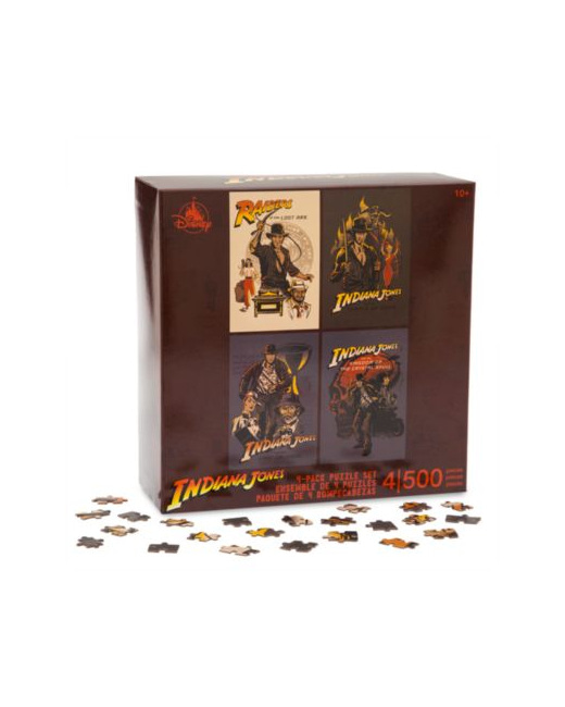 Ensemble de 4 puzzles Indiana Jones