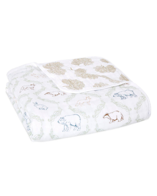 Couverture en mousseline de coton Harmony