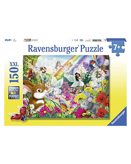 Puzzle - Belle forêt féerique - Gris - 150 pièces