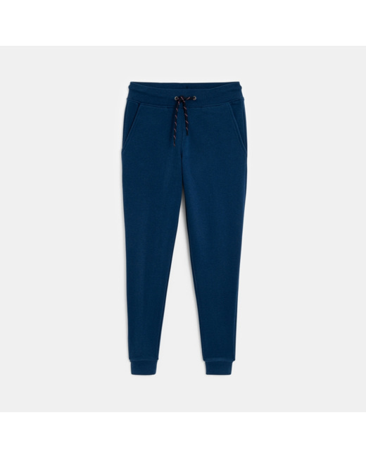 Pantalon de jogging en molleton bleu garçon
