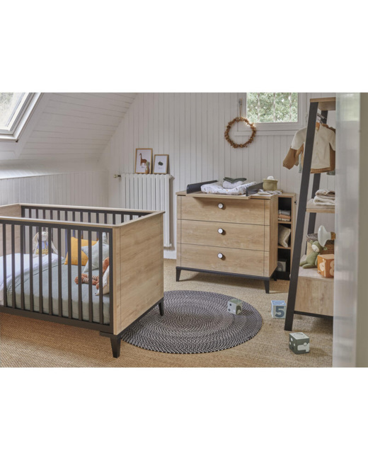 Chambre Duo Lit Commode Marcel