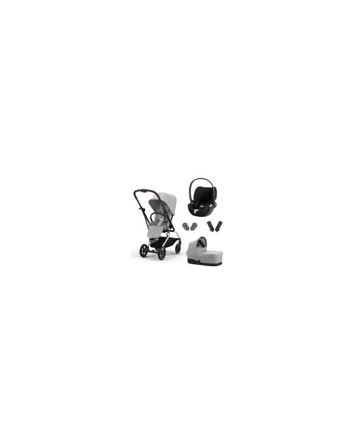 Poussette Trio Eezy S Twist+ 2 + Siège Auto Cloud T I-Size + Nacelle Cot S