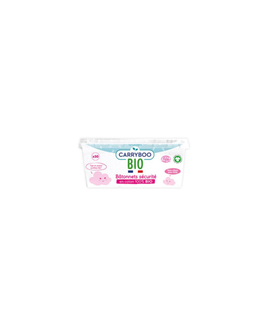 Bâtonnets Sécurité de Coton Bio x50