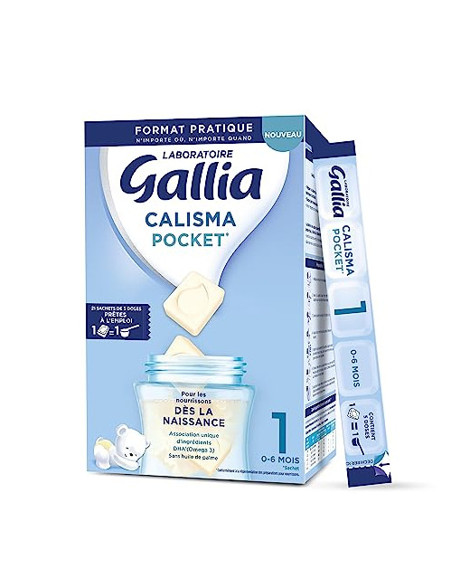 Calisma POCKET 1, Lait en poudre en doses pré-mesurées