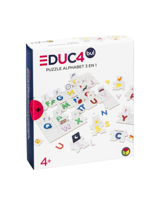 Puzzle alphabet 3 en 1