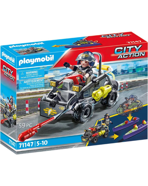 Quad transformable de bandit - City action