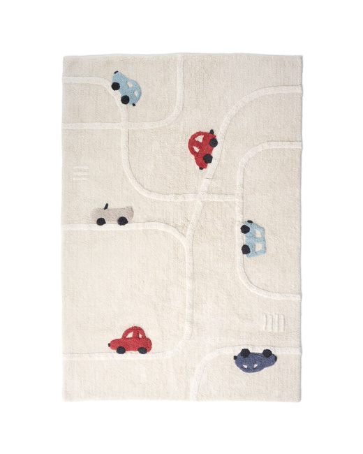 Tapis Chambre Enfant | Rectangulaire Voitures