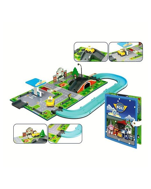 Aire de jeu Station service Robocar Poli