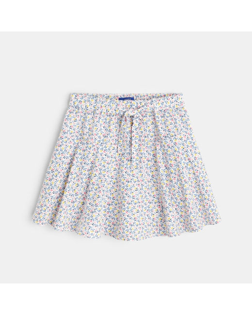 Jupe-short imprimée fille