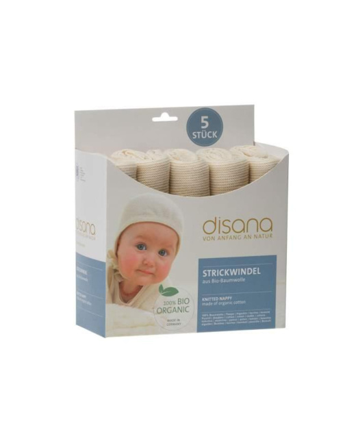 Lot de 5 langes tricotés à nouer