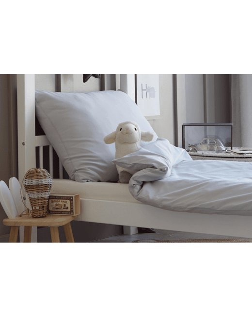 Housse de couette Gris Clair