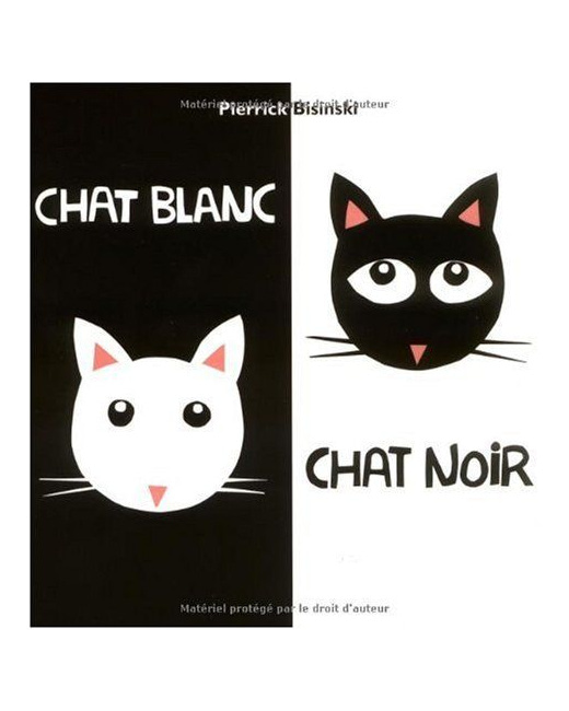 Chat blanc, chat noir