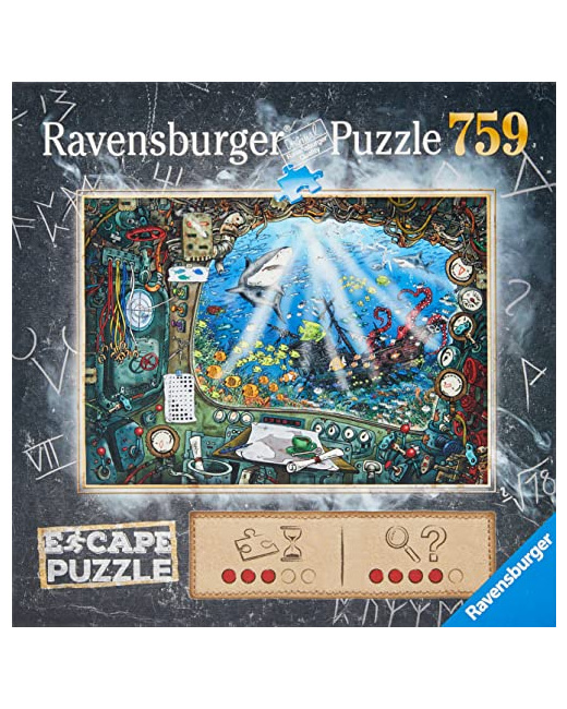 Puzzle - Escape Puzzle - Sous l'eau - 759 pièces