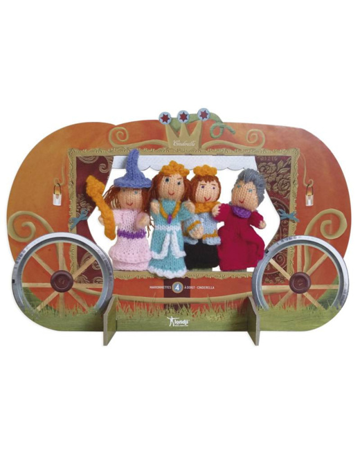 Théâtre et marionnettes laine Cendrillon