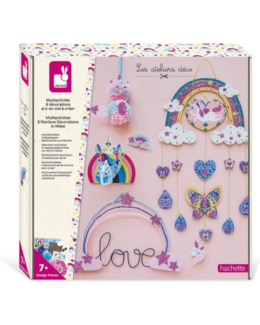 Coffret multi-activités Arc-en-ciel