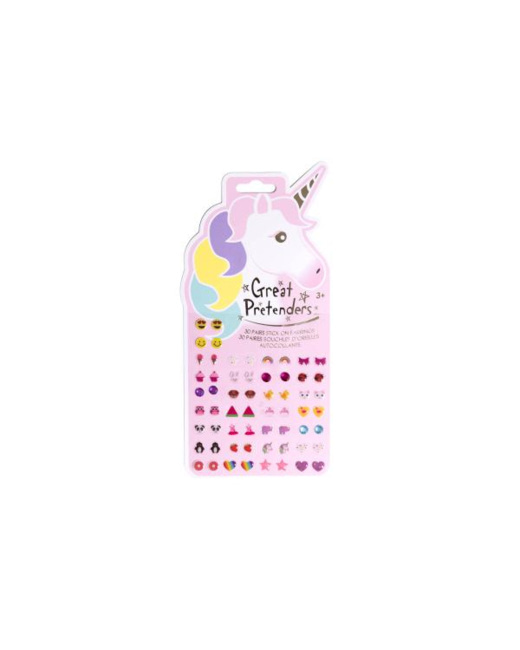 Boucles d'oreilles bâton licorne - 30 paires