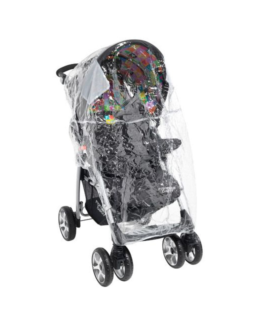 Habillage pluie pour poussette polyvalente